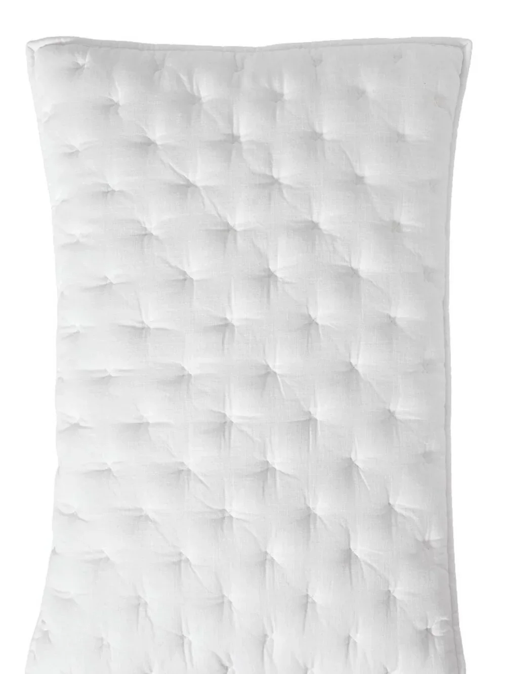 SET OF 2 POTTERY BARN CROSS STITCH QUILTED SHAMS